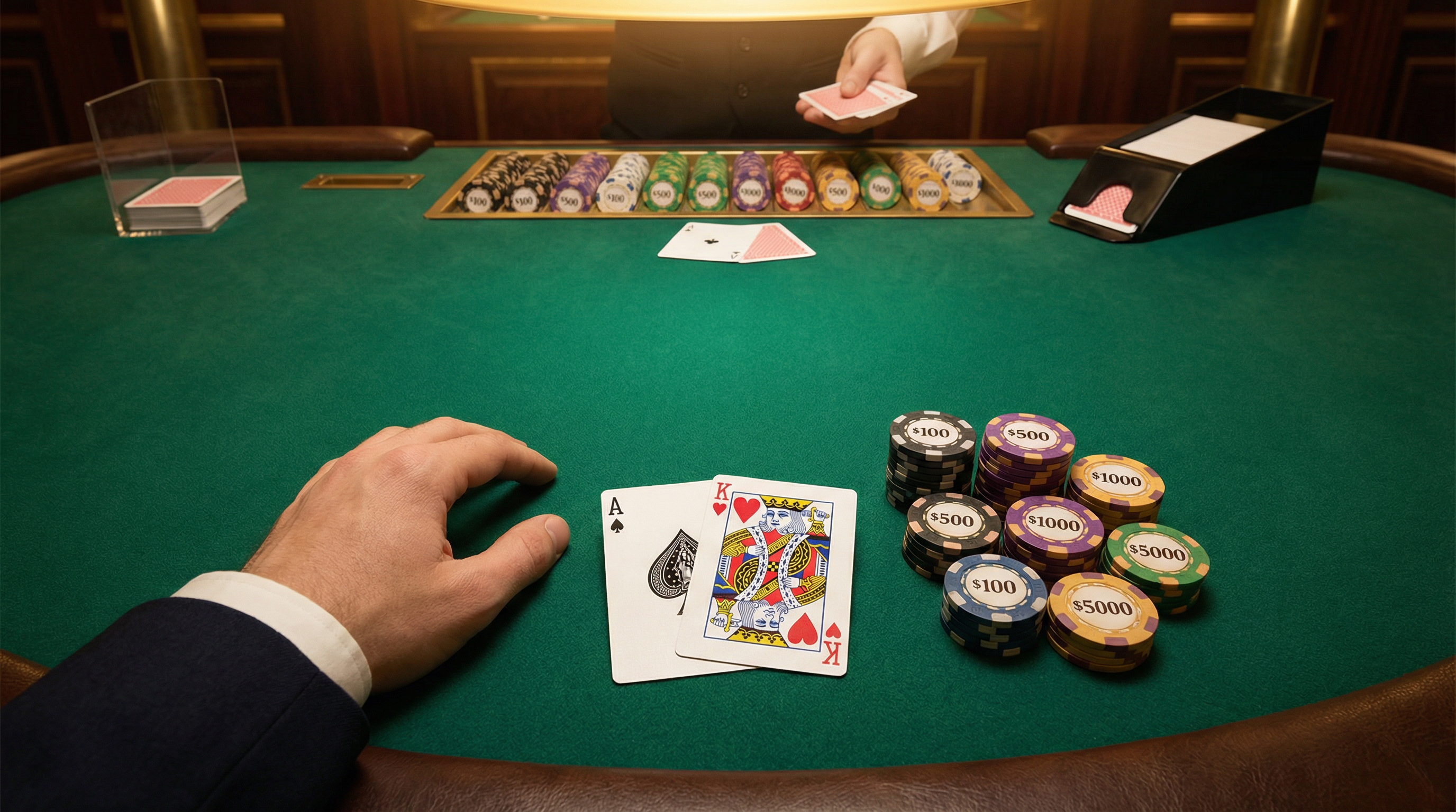 壹号娱乐21点游戏桌面